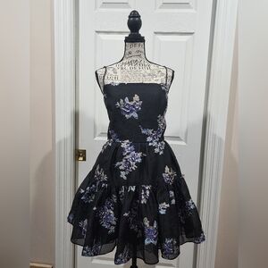 Monique Lhuillier Black Dress Nwot